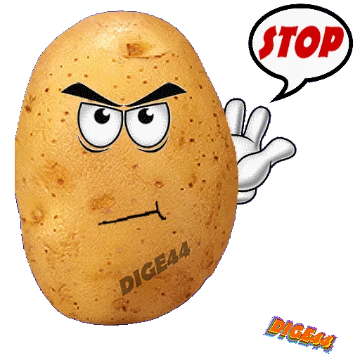 ⛔️ Стикер «PATATE» для Telegram