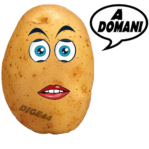 🤗 Стикер «PATATE» для Telegram