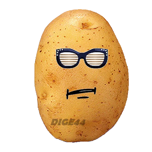 😎 Стикер «PATATE» для Telegram