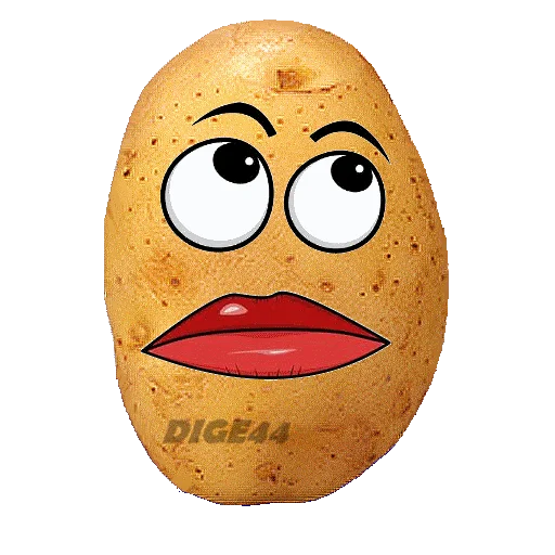🙄 Стикер «PATATE» для Telegram
