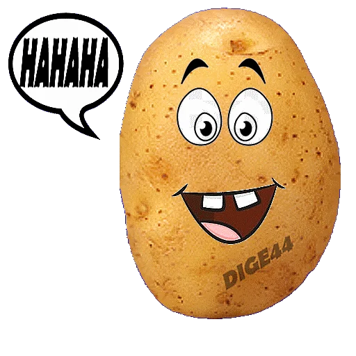 😂 Стикер «PATATE» для Telegram