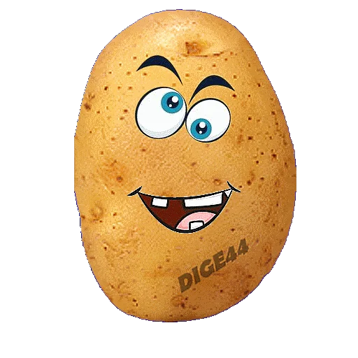 😵‍💫 Стикер «PATATE» для Telegram