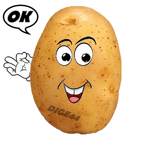🆗 Стикер «PATATE» для Telegram
