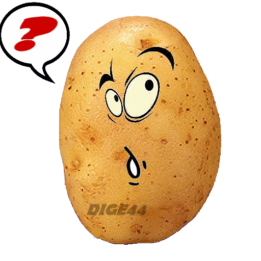 ❓ Стикер «PATATE» для Telegram