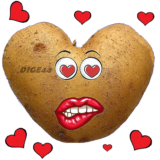 😍 Стикер «PATATE» для Telegram