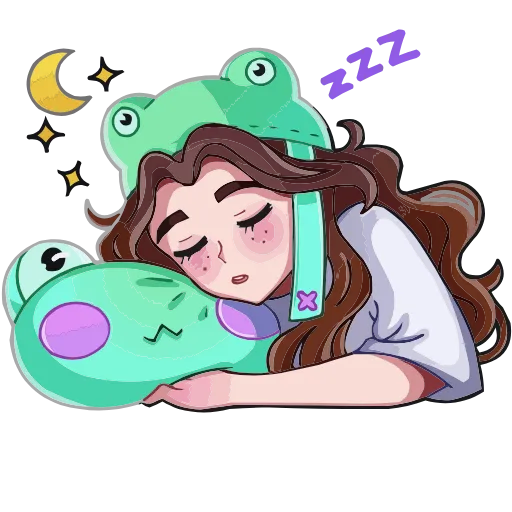 😴 Эмодзи «Такие друзья» для Telegram
