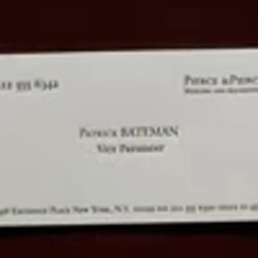 🪪 Эмодзи «Patrick Bateman ?» для Telegram