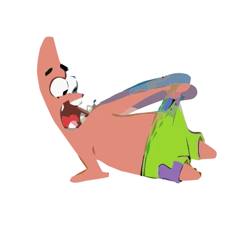 😜 Стикер «Patrick and Spongebob» для Telegram