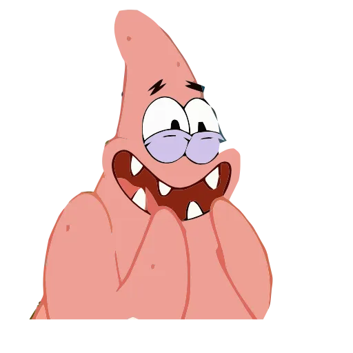 😅 Стикер «Patrick and Spongebob» для Telegram