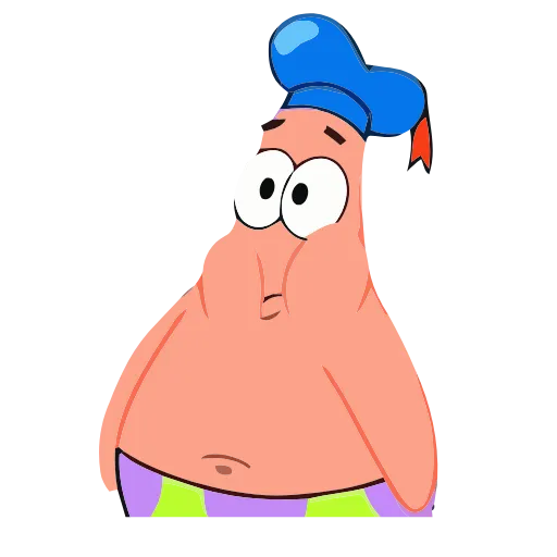 🍔 Стикер «Patrick and Spongebob» для Telegram