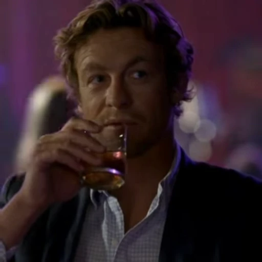 🥃 Стикер «Patrick Jane» для Telegram