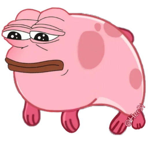 🐸 Стикер «Patrick PePe ? - [ ]» для Telegram