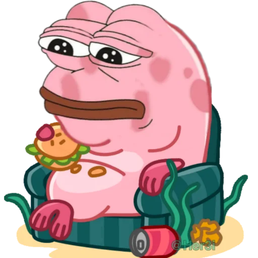 Стикерпак Patrick PePe ? - [ ] для Telegram