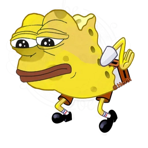 🐸 Стикер «Patrick PePe ? - [ ]» для Telegram