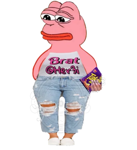 🐸 Стикер «Patrick PePe ? - [ ]» для Telegram