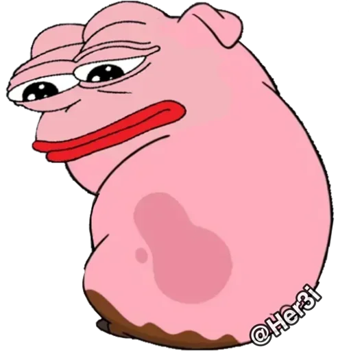 🐸 Стикер «Patrick PePe ? - [ ]» для Telegram