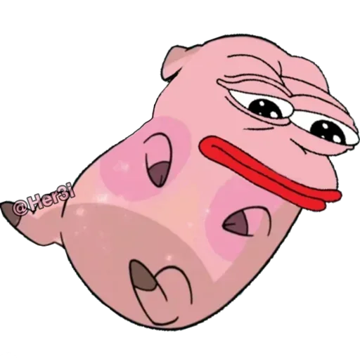🐸 Стикер «Patrick PePe ? - [ ]» для Telegram