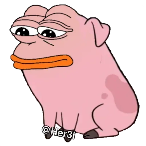 🐸 Стикер «Patrick PePe ? - [ ]» для Telegram