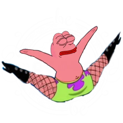 🐸 Стикер «Patrick PePe ? - [ ]» для Telegram