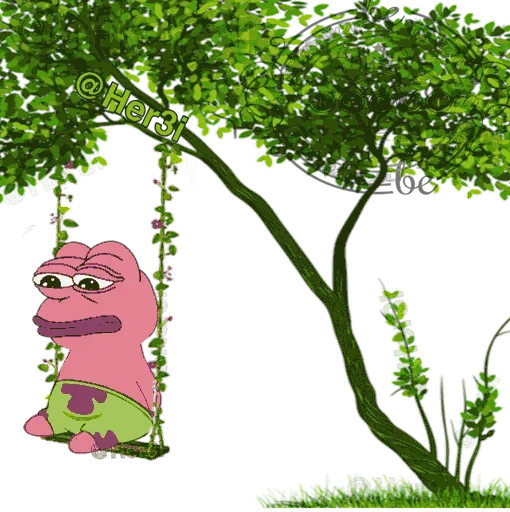 🐸 Стикер «Patrick PePe ? - [ ]» для Telegram