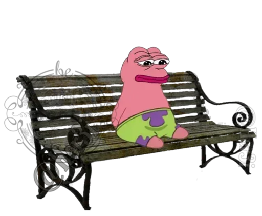 🐸 Стикер «Patrick PePe ? - [ ]» для Telegram