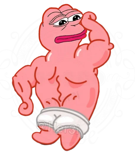 🐸 Стикер «Patrick PePe ? - [ ]» для Telegram