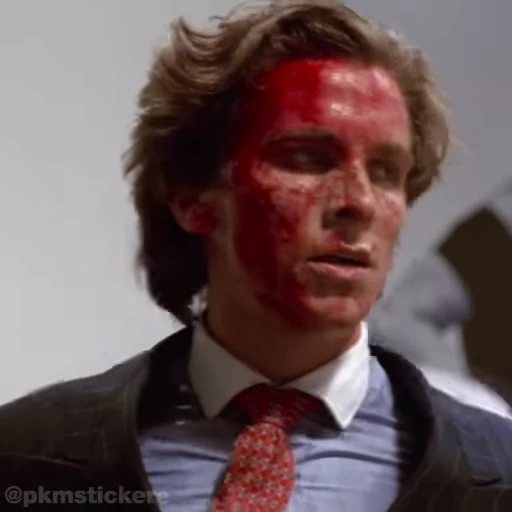😤 Стикер «Patrick Bateman» для Telegram