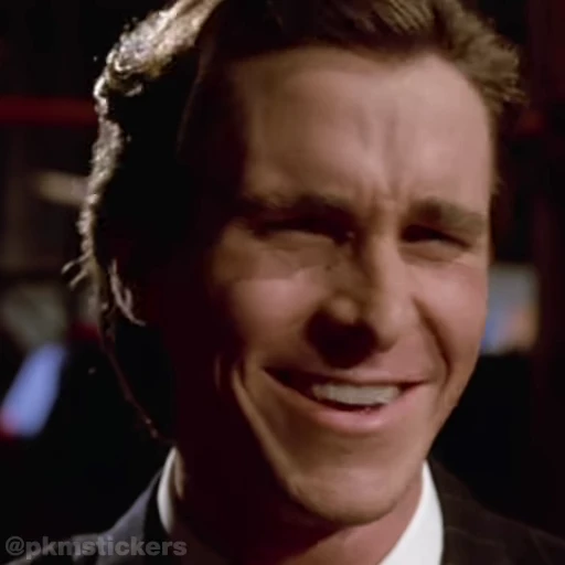 😁 Стикер «Patrick Bateman» для Telegram