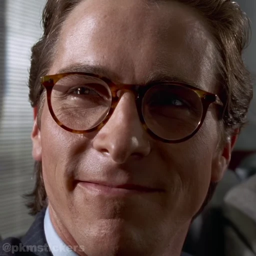 🙂 Стикер «Patrick Bateman» для Telegram