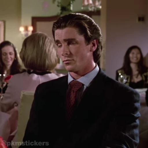 🙂 Стикер «Patrick Bateman» для Telegram