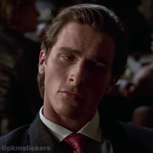 😒 Стикер «Patrick Bateman» для Telegram
