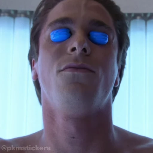 🫥 Стикер «Patrick Bateman» для Telegram