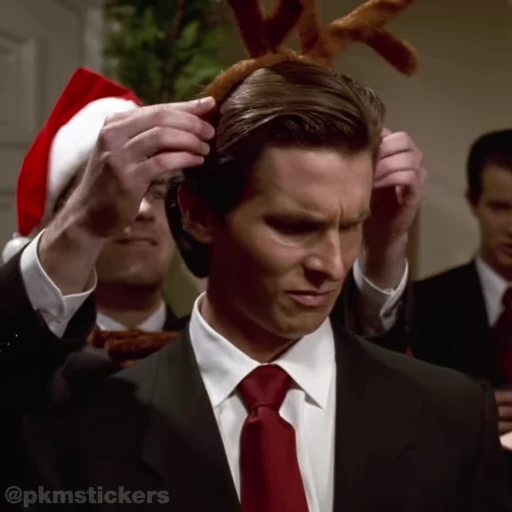 🦌 Стикер «Patrick Bateman» для Telegram