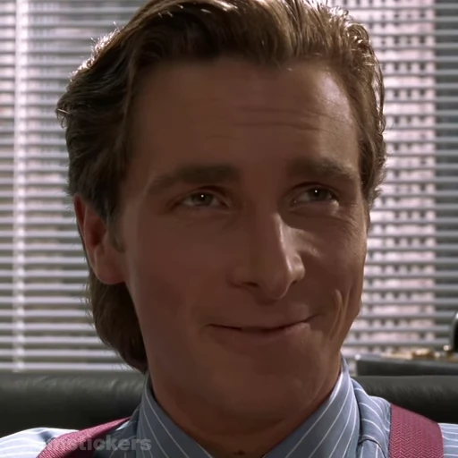 😏 Стикер «Patrick Bateman» для Telegram