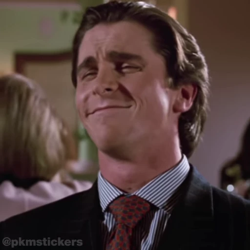 Стикерпак Patrick Bateman для Telegram — скачать