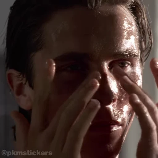 😏 Стикер «Patrick Bateman» для Telegram