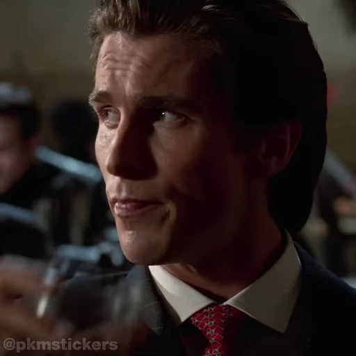 🥃 Стикер «Patrick Bateman» для Telegram