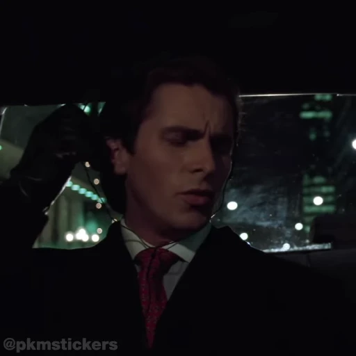 🙄 Стикер «Patrick Bateman» для Telegram