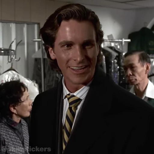 😅 Стикер «Patrick Bateman» для Telegram