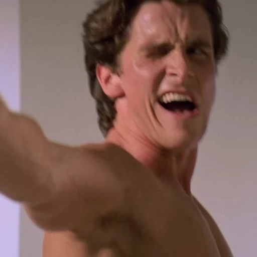 🔞 Стикер «Patrick Bateman American Psycho» для Telegram