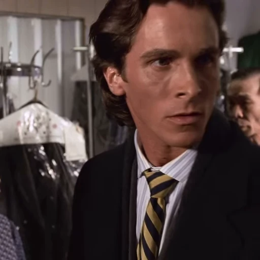 😨 Стикер «Patrick Bateman American Psycho» для Telegram