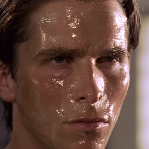 🫥 Стикер «Patrick Bateman American Psycho» для Telegram