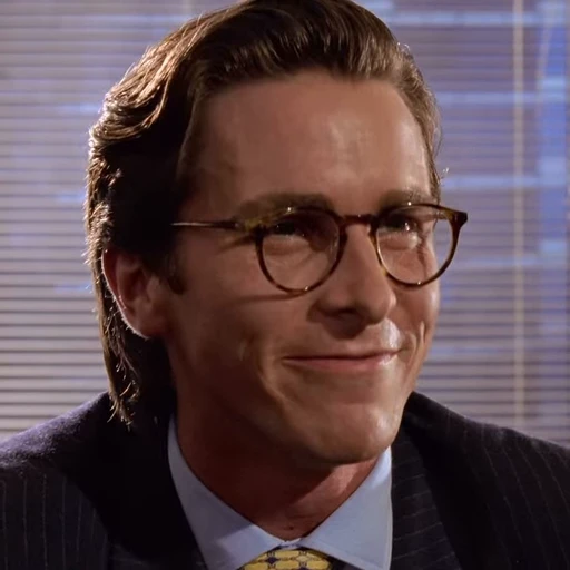 👍 Стикер «Patrick Bateman American Psycho» для Telegram