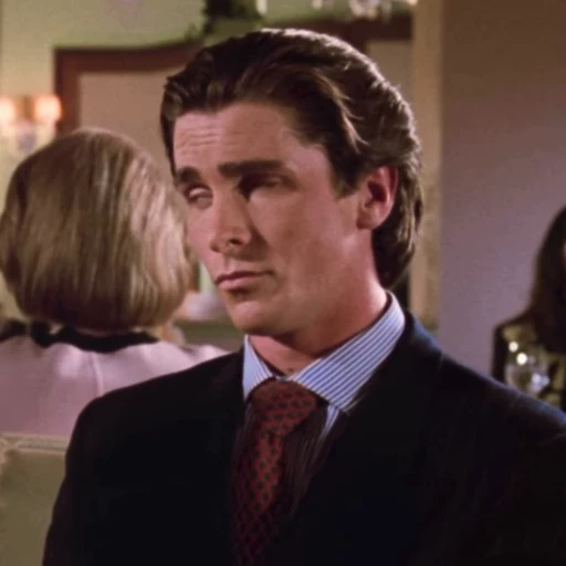 👀 Стикер «Patrick Bateman American Psycho» для Telegram