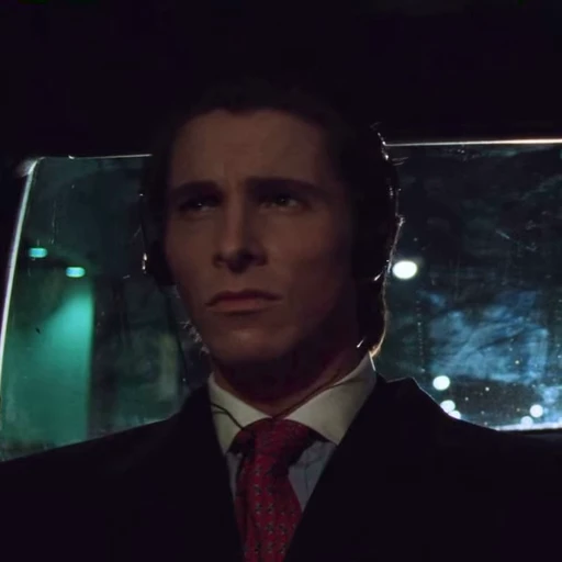 🙄 Стикер «Patrick Bateman American Psycho» для Telegram