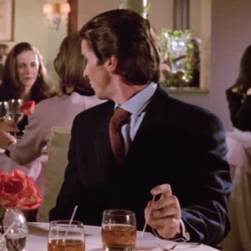 Стикерпак Patrick Bateman American Psycho для Telegram