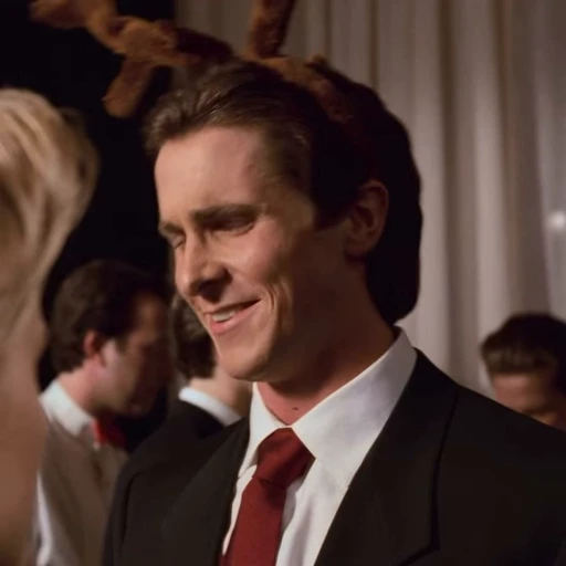 😁 Стикер «Patrick Bateman American Psycho» для Telegram