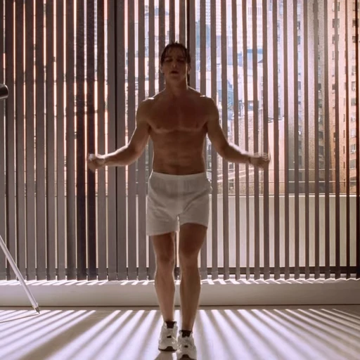 💪 Стикер «Patrick Bateman American Psycho» для Telegram