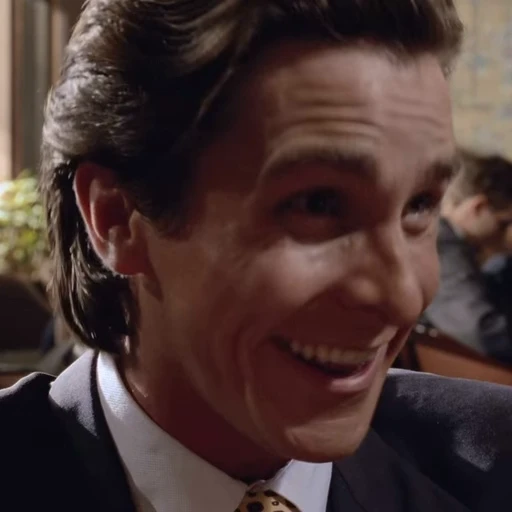 😃 Стикер «Patrick Bateman American Psycho» для Telegram