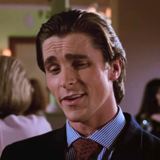 🙅‍♂️ Стикер «Patrick Bateman American Psycho» для Telegram